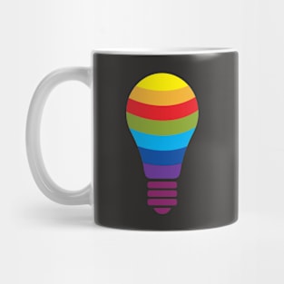 Colourful bulb Mug